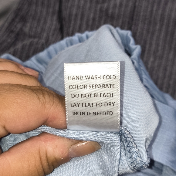 NWOT Le Lis Sky Blue Women's Cargo Shorts - Picture 3 of 5